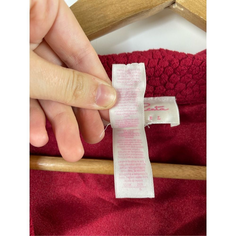Oscar de la Renta Pink Label Robe Size L‎ - Picture 10 of 12